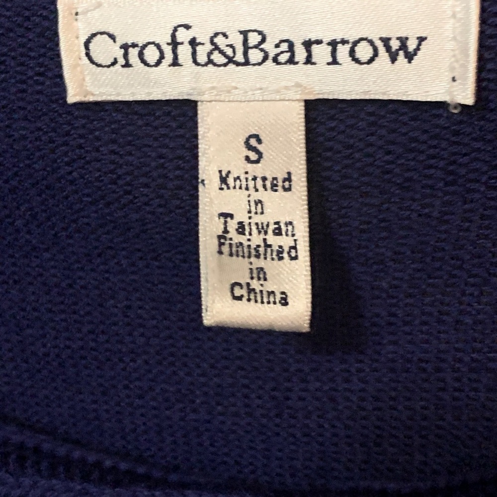 💙CROFT & BARROW SWEATER (Small) 💙 - Picture 3 of 9